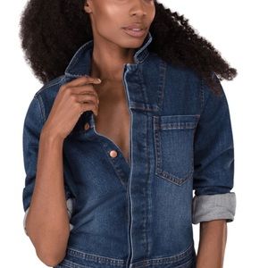 NWT denim jumpsuit. Size small.